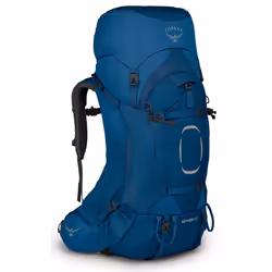Osprey Aether 55 Men's Backpacking Pack Deep Water Blue - L/XL