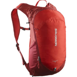 Salomon Trailblazer 10 Unisex Hiking Backpack, 10L Versatile, Easy to Use, and Comfy & Light, Red