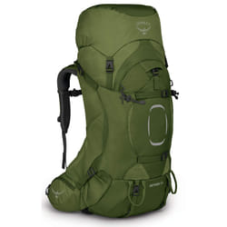 Osprey Europe Aether 55 Men's Backpacking Pack Garlic Mustard Green - L/XL