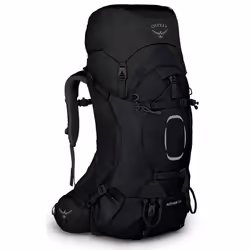 Osprey Aether 55 Men's Backpacking Pack Black - S/M