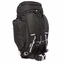 Berghaus Unisex Arrow 30 Litre Rucksack, Compact, Breathable Backpack, Travel and Camaping Bag for Men or Women, Black/Red, One Size