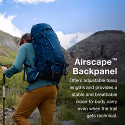 Osprey Kestrel 48 Men's Backpacking Backpack Bonsai Green L/XL