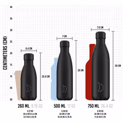 Chilly's Water Bottle - Stainless Steel and Reusable - Leak Proof, Sweat Free - Stainless Steel - V2-1.8L