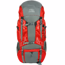 Highlander Lightweight Camping Rucksack - 45L | 65L | 85L - Large Hiking Backpack with Nylon Waterproof Cover ? Unisex - Fits ...