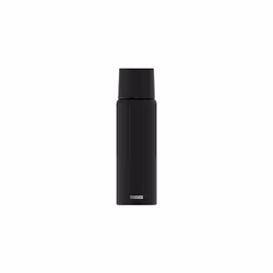 SIGG - Insulated Water Bottle - Thermo Flask Gemstone IBT Obsidian - with Cup - Leakproof - Lightweight - BPA Free - 18/8 Sta ...