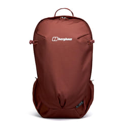 Berghaus Unisex 24/7 Backpack 25 Litre | Comfortable Fit | Durable Design | Rucksack for Men and Women, Burgundy Fawn/Jet Black
