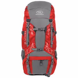 Highlander Lightweight Camping Rucksack - 45L | 65L | 85L - Large Hiking Backpack with Nylon Waterproof Cover ? Unisex - Fits ...