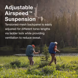 Osprey Rook 65 Men's Backpacking Backpack Histosol Brown/Rhino Grey O/S