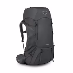 Osprey Rook 65 Men's Backpacking Backpack Dark Charcoal/Silver Lining O/S