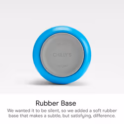 Chilly's Series 2 Flip Water Bottle with Sports Flip Lid, Telescopic Straw and Nylon Carry Loop - Easy Flip Lid, Straw Cleaning Brush Included - 500ml