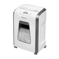 Fellowes Paper Shredder for Home Office Use - 15 Sheet Cross Cut Paper Shredder for Deskside Use - Powershred 15C Home Shredder with 19L Pull-Out Bin