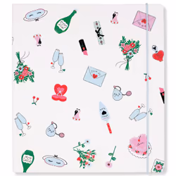 Kate Spade New York Wedding Planning Book and Organizer, Wedding Binder with Pages for To-Do Lists, Notes, Budgeting, Invitat ...