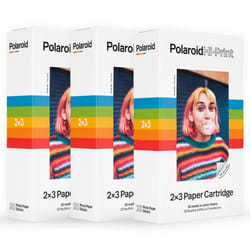 Polaroid Hi-Print Paprt - Triple Pack of 2x3 Paper Cartridge (60 Sheets)