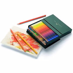 Faber-Castell 110092 - colored pencils, polychromos, pack of 36, studio box., 36er Atelierbox | POLYCHROMOS, 1
