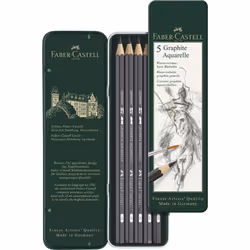 Faber-Castell Watercolour Pencil Set Complete with Watercolour Pencils ABLRECHT D?RER and Water Tank Brush