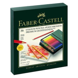 Faber-Castell 110024 24 Polychromos artist's coloured pencils in metal case, Einzeln, 36er Atelierbox, 1