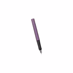 Faber Castell Grip Edition Fountain Pen and Ballpoint Pen Set - Glam Violet, White (201534)