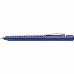 Faber-Castell 201506 Gripset 2011 Grip Fountain Pen Nib M One Ballpoint Pen Including Ink and Converter Blue