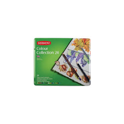 Derwent Colour Collection Sampler Kit, Set of 24 Pencils, Blocks and Accessories for Colouring and Drawing, Professional Quality, 0700212