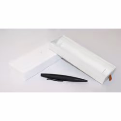 Faber-Castell e-motion 148222 Fountain Pen Wood/Chrome/EF Nib with Gift Packaging/Barrel Colour Black/Silver