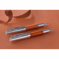 Faber-Castell e-motion fountain pen brown F
