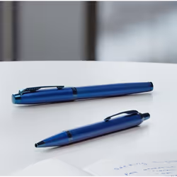 PARKER IM Rollerball Pen Monochrome Blue PVD F Black