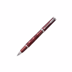 Parker Ingenuity 5th Technology Pen, Medium Point with Black Ink Refill 1972232 - Deluxe Deep Red