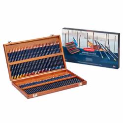 Derwent Watercolour Pencils, Painting & Drawing, Set Of 72 In Wooden Gift Box, Ideal For Blending & Layering, Professional Qu ...