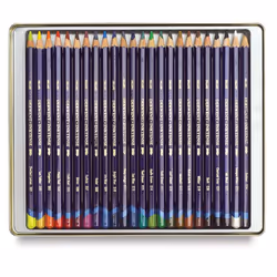 Derwent Inktense Pencils 24 Pieces Multi-Coloured
