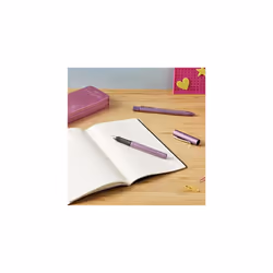 Faber-Castell 201522 Grip Edition Set, Fountain Pen Nib M and Ballpoint Pen, Gold, 1 Set