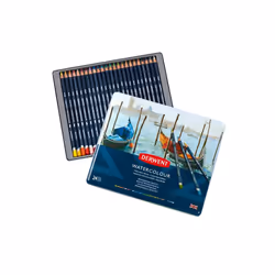 Derwent Watercolour Pencils, Painting & Drawing, Set Of 24, Ideal For Blending & Layering, Professional Quality, 32883