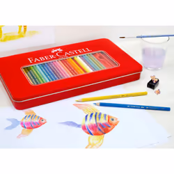 Faber-Castell 115894 Hexagonal Colour Pencil (Pack of 60)