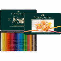 Faber-Castell Art & Graphic Polychromos Colour Pencil, Multicoloured, Tin Of 36, For Art, Craft, Drawing, Sketching, Home, Sc ...