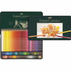 Faber-Castell Art & Graphic Polychromos Colour Pencil, Multicoloured, Tin Of 120, For Art, Craft, Drawing, Sketching, Home, S ...