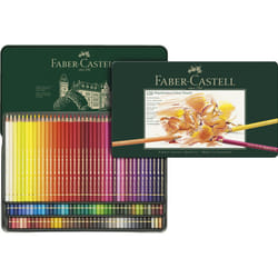 Faber-Castell Art & Graphic Polychromos Colour Pencil, Multicoloured, Tin Of 120, For Art, Craft, Drawing, Sketching, Home, School, University,