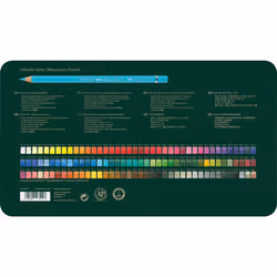 Faber-Castell Art & Graphic Albrecht D?rer Watercolour Pencil, Multicoloured, Tin Of 120, For Art, Craft, Drawing, Sketching, Home, School,