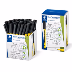 STAEDTLER 307-9 CT50 Noris Handwriting Pen - Black (Tub of 50)