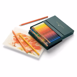 Faber-Castell Art & Graphic Polychromos Colour Pencil, Multicoloured, Gift Box Of 36, For Art, Craft, Drawing, Sketching, Home, School, University,