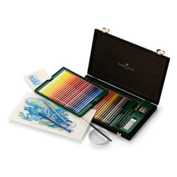 Faber-Castell Art & Graphic Albrecht D?rer Watercolour Pencil, Multicoloured, Wooden Case Of 48, For Art, Craft, Drawing, Sketching, Home, School,