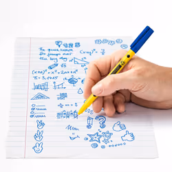 STAEDTLER 307-3 CT50 Noris Handwriting Pen - Blue (Tub of 50)