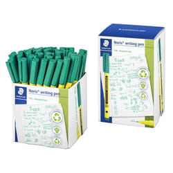 STAEDTLER 307-5 CT50 Noris Handwriting Pen - Green (Tub of 50)