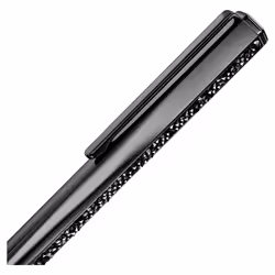 Swarovski Crystal Shimmer Ballpoint Pen, Black, Black Lacquered