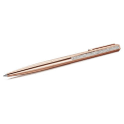 Swarovski Crystal Shimmer ballpoint pen, Rose gold tone, Rose gold-tone finish