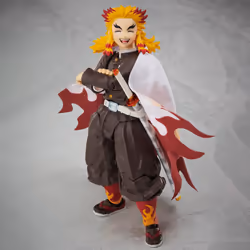 Max Factory Demon Slayer: Kimetsu no Yaiba figurine Figma Kyojuro Rengoku 15 cm