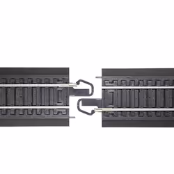 Bachmann 44497 Trains Snap-Fit E-Z World?S Greatest Hobby Track Pack-Steel Alloy Rail with Black Roadbed-HO Scale, White