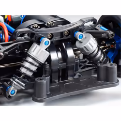 TAMIYA 47326-000 47326 47326-1:10 RC TT-02R Kit, Remote Controlled Car/Vehicle, Model Building, Kit, Chassis, Hobby, Black