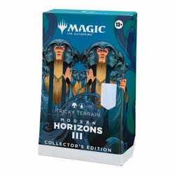 Magic: The Gathering Modern Horizons 3 Commander Deck: Collector?s Edition - Tricky Terrain (100-Card Ripple Foil Deck, 2-Car ...
