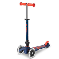 Micro Scooters | Mini Micro Deluxe LED Children's Scooter | Handlebar Adjustable & Foldable | Extra Grippy Deck | Weather Tested Stem | Light Up