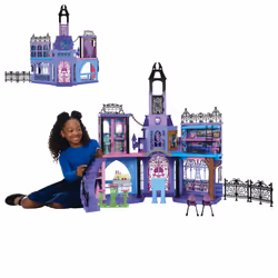 Monster High Doll House, Haunted High School Playset with 7 Play Areas and 35+ Storytelling Pieces including Furniture and Ac ...