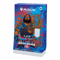 Magic: The Gathering Modern Horizons 3 Commander Deck: Collector?s Edition - Creative Energy (100-Card Ripple Foil Deck, 2-Ca ...